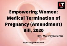 Empowering Women_ Medical Termination of Pregnancy (Amendment) Bill, 2020