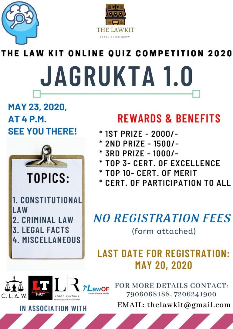 The Law Kit Quiz Jagrukta