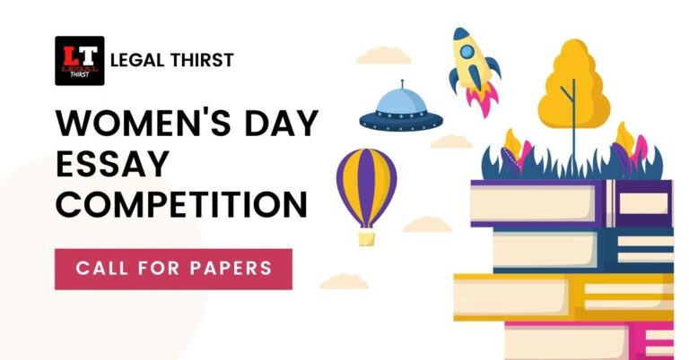 CFP: Law Jurist Essay Competition on International Women’s Day- Register Now